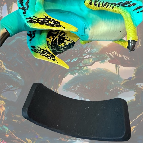 Pandora Avatar ACE Banshee Rookery Green & Yellow Interactive Toy -Without Perch - Picture 6 of 11